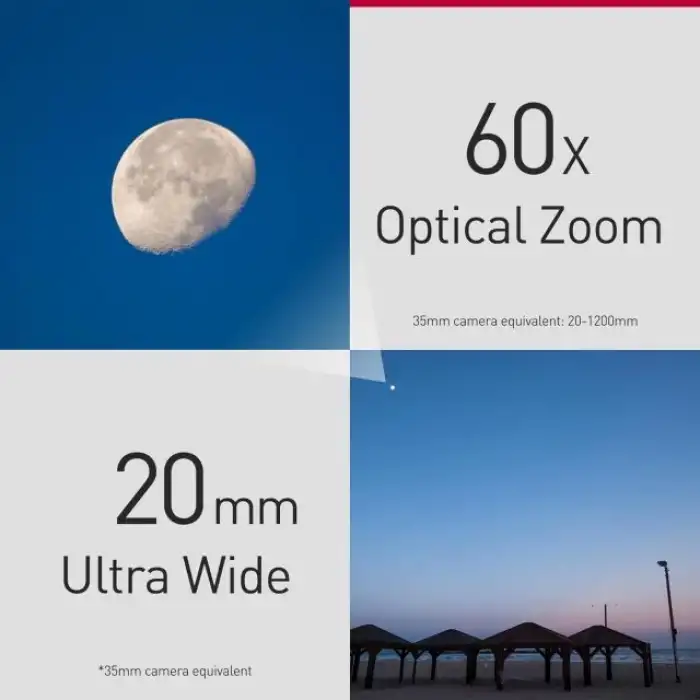 Panasonic LUMIX FZ80D 4K Dijital Fotoğraf Makinesi