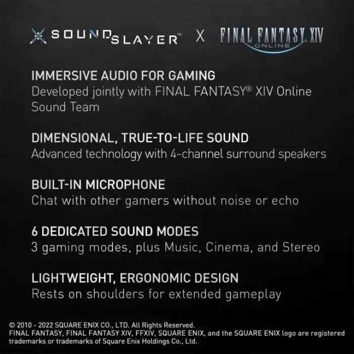 Panasonic SoundSlayer Giyilebilir Oyun Hoparlörü SC-GN01PPFF