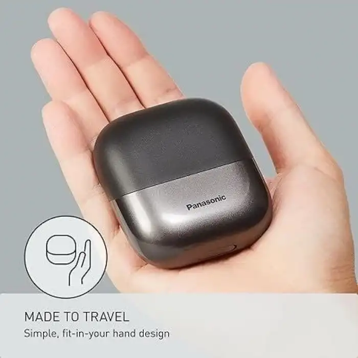 Panasonic Swipe Right 3 Bıçak Unisex Şarjlı Tıraş Makinesi Kuru/Islak ES-CM3A-W -Siyah