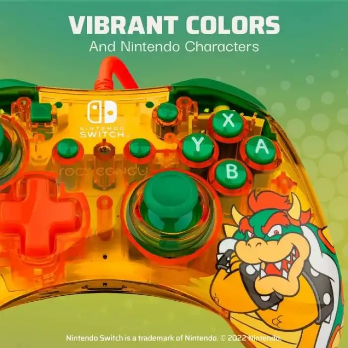 PDP Rock Candy Gelişmiş Kablolu Power Nintendo Switch Pro Denetleyici