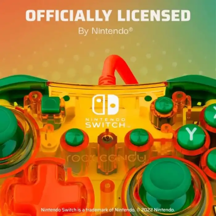 PDP Rock Candy Gelişmiş Kablolu Power Nintendo Switch Pro Denetleyici