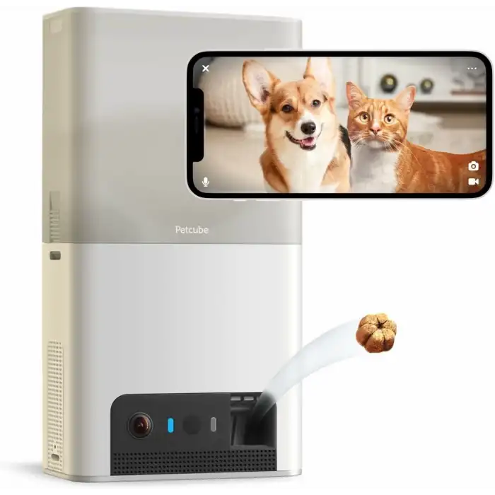 Petcube Bites 2 Lite WiFi Evcil Hayvan İzleme Kamerası - Otomatik Mama Kabı