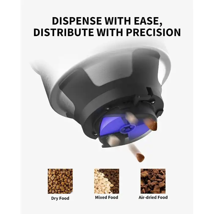PETKİT Otomatik Paslanmaz Çelik Köpek Kedi Yemliği 3L