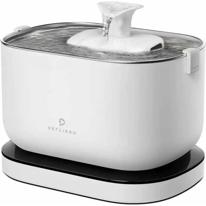 PETLIBRO Evcil Hayvan Çeşmesi Kablosuz Pille Çalışan - Beyaz