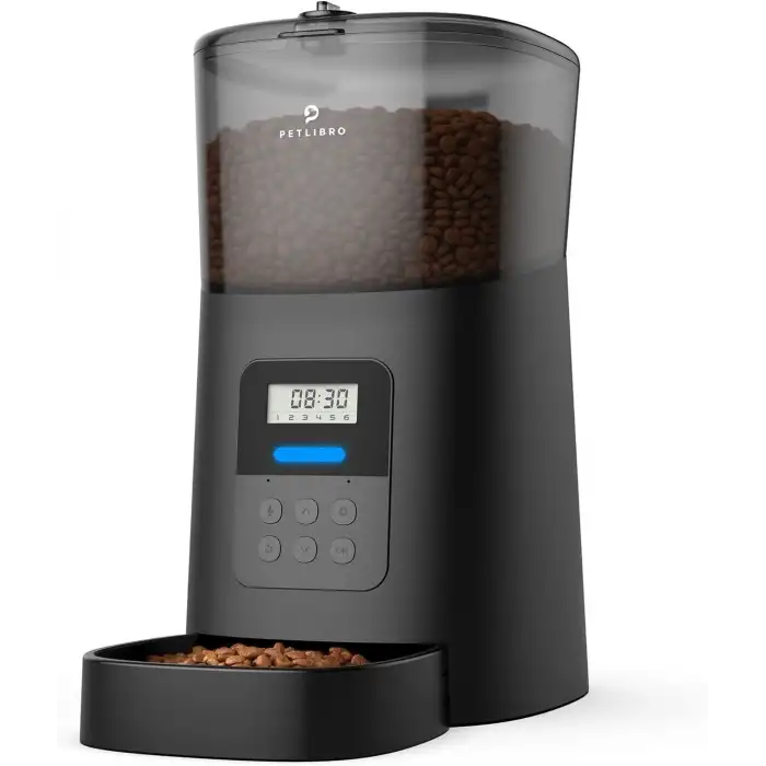 PETLIBRO Otomatik Kuru Mama Kabı 6L - Zaman Ayarlıdır - Siyah