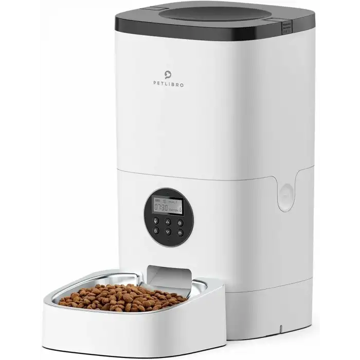 PETLIBRO Özel Besleme Programıyla, Otomatik Maması Dağıtıcısı 6L - Beyaz
