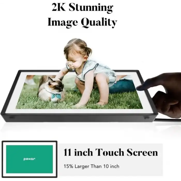 Pexar by Lexar 2K Çözünürlüklü Üstün Dijital Resim Çerçevesi