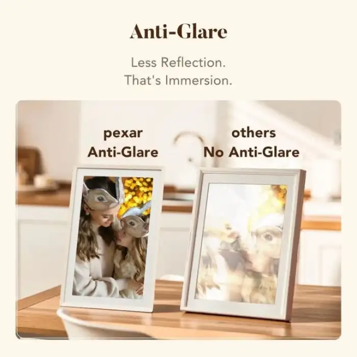 Pexar by Lexar Parlama Önleyici Dokunmatik Ekranlı Dijital Resim Çerçevesi