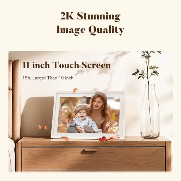 Pexar by Lexar Parlama Önleyici Dokunmatik Ekranlı Dijital Resim Çerçevesi