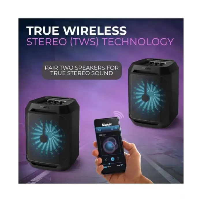 PHILIPS Bluetooth LED Aydınlatmalı Parti Hoparlörü