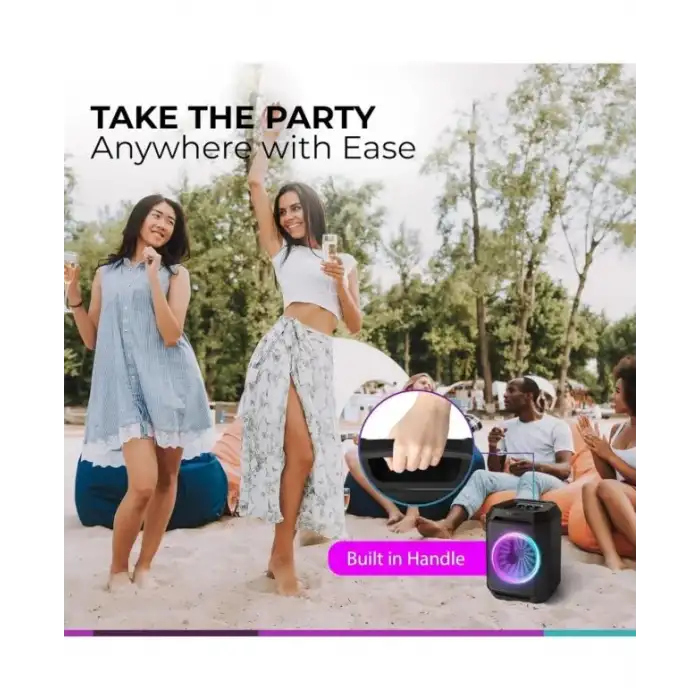 PHILIPS Bluetooth LED Aydınlatmalı Parti Hoparlörü