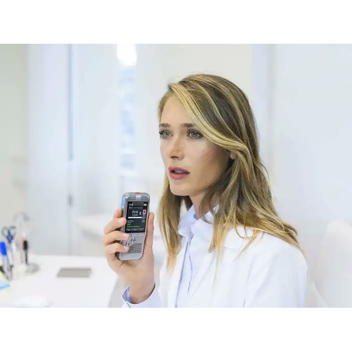 Philips DPM-8000 Cradle ve Speechexec Pro Yazılımlı Profesyonel Dijital Not Alıcısı