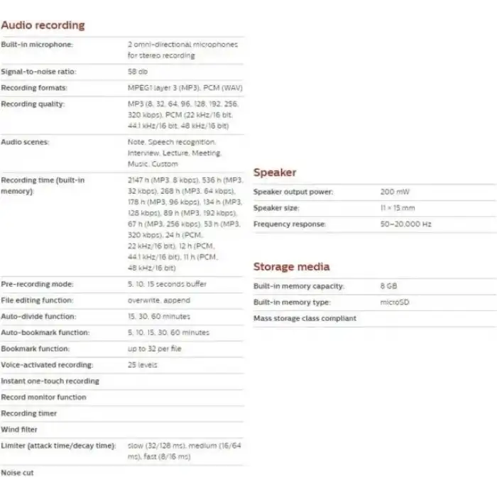 PHILIPS DVT2110 Ses Tracer Dijital