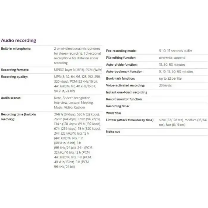 PHILIPS DVT8110 Ses Tracer Dijital