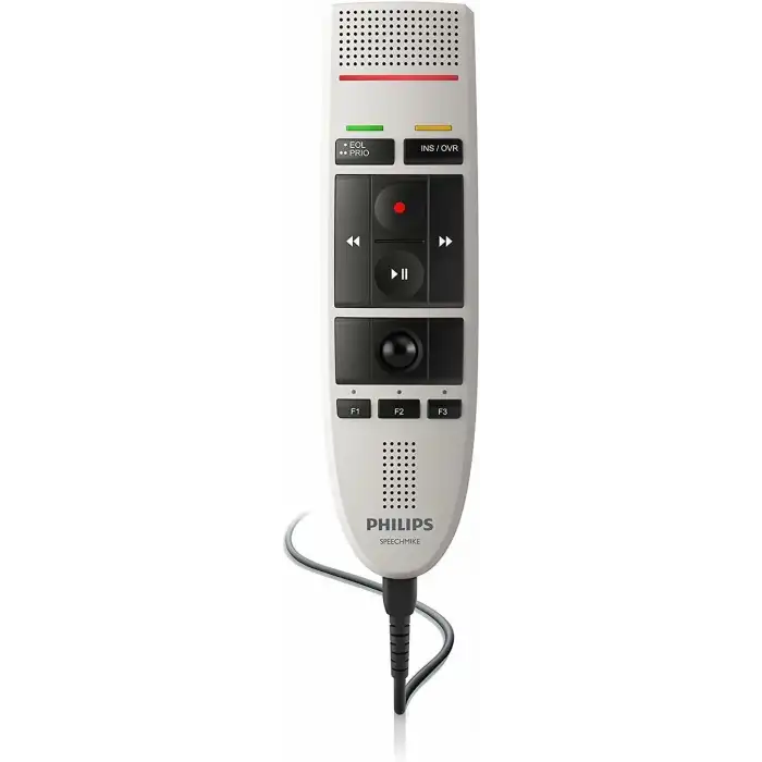 Philips LFH3200 SpeechMike III Pro (Düğmeyle Çalıştırma) USB PC Dikte Mikrofonu