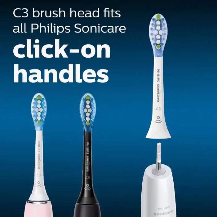 Philips Sonicare C3 Premium Diş Fırçası Başlıkları - 4 Adet - HX9044/65