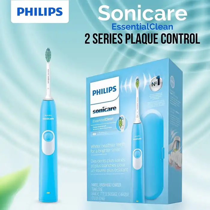 Philips Sonicare Elektrikli Diş Fırçası EssentialClean - Mavi