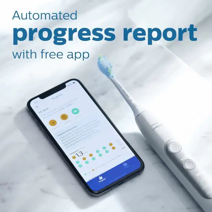 Philips Sonicare ExpertClean 7500, Şarjlı Elektrikli Diş Fırçası - Beyaz