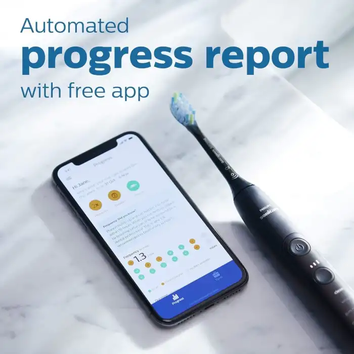 Philips Sonicare ExpertClean 7500, Şarjlı Elektrikli Diş Fırçası - Siyah