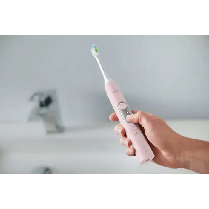Philips Sonicare ProtectorClean 6500 Şarjlı Elektrikli Diş Fırçası - Pembe