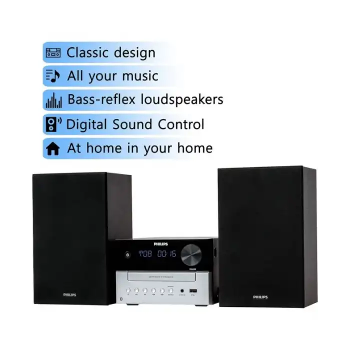 PHILIPS Stereo Bluetooth Müzik Sistemi