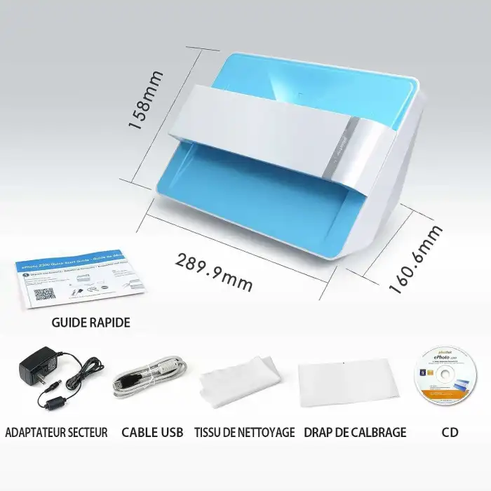 Plustek Fotoğraf Tarayıcı Z300, 2 Saniyede 4x6 Fotoğraf Tarama