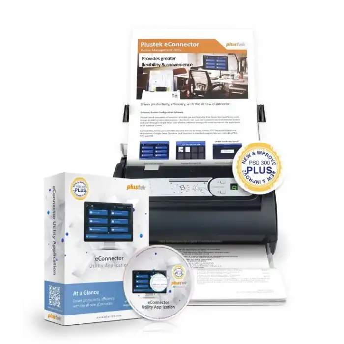 Plustek PSD300 Plus ADFli Belge Tarayıcı