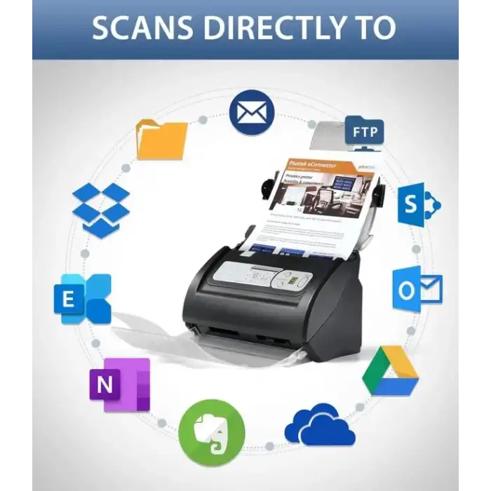 Plustek PSD300 Plus ADFli Belge Tarayıcı