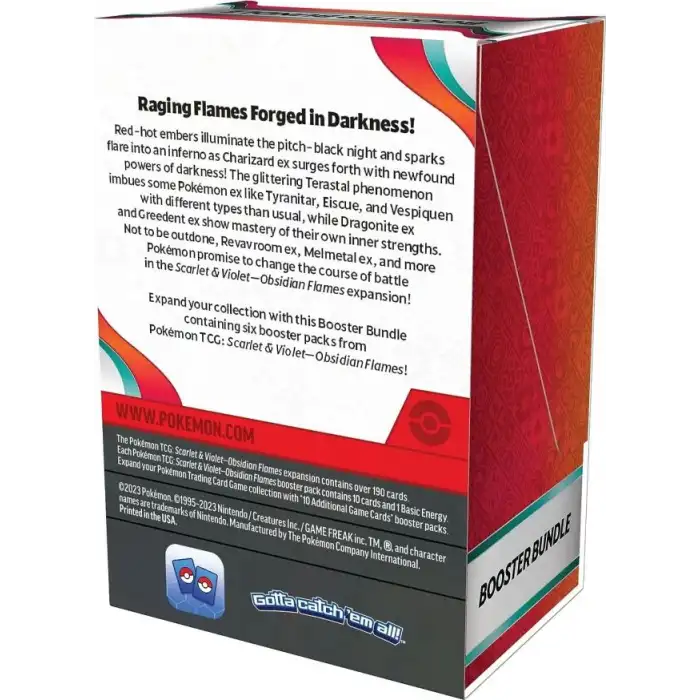 Pokemon Scarlet & Violet 3 Obsidiyen Alev Güçlendirici Paketi