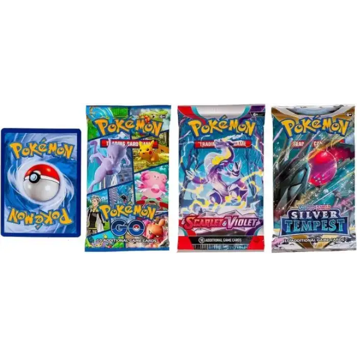 Pokemon TCG: 3 Booster Paketleri 30 Oyun Kartı