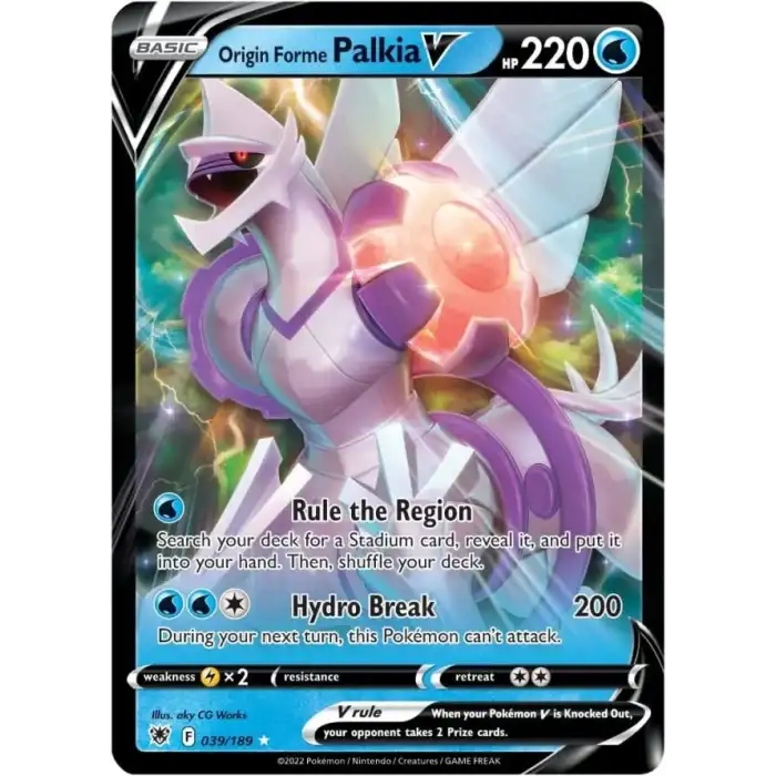 Pokemon TCG: Origin Forme Palkia VSTAR Ligi Savaş Destesi
