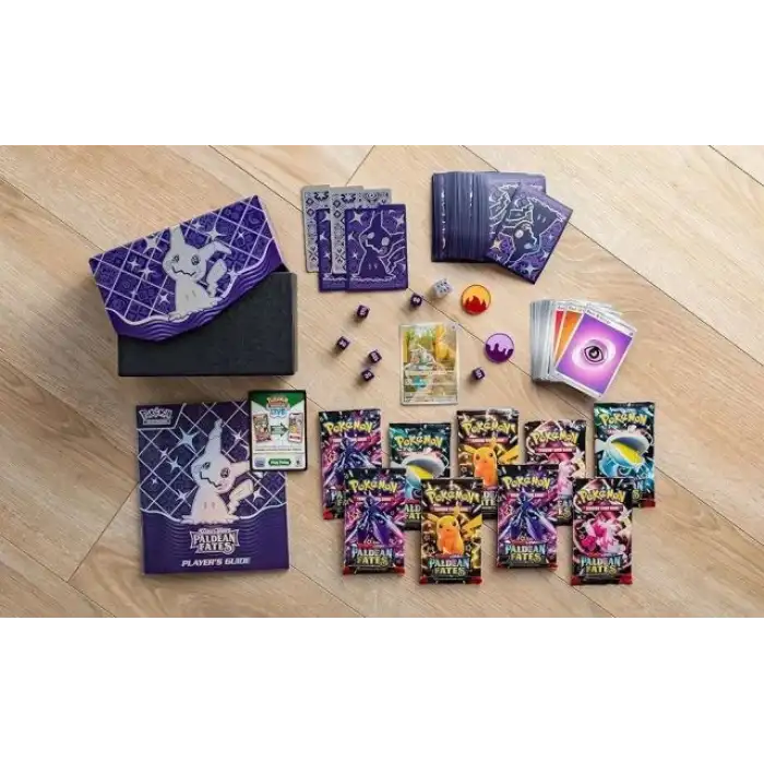 Pokemon Tcg Scarlet ve Violet Paldean Fates Elit Eğitmen Kutusu