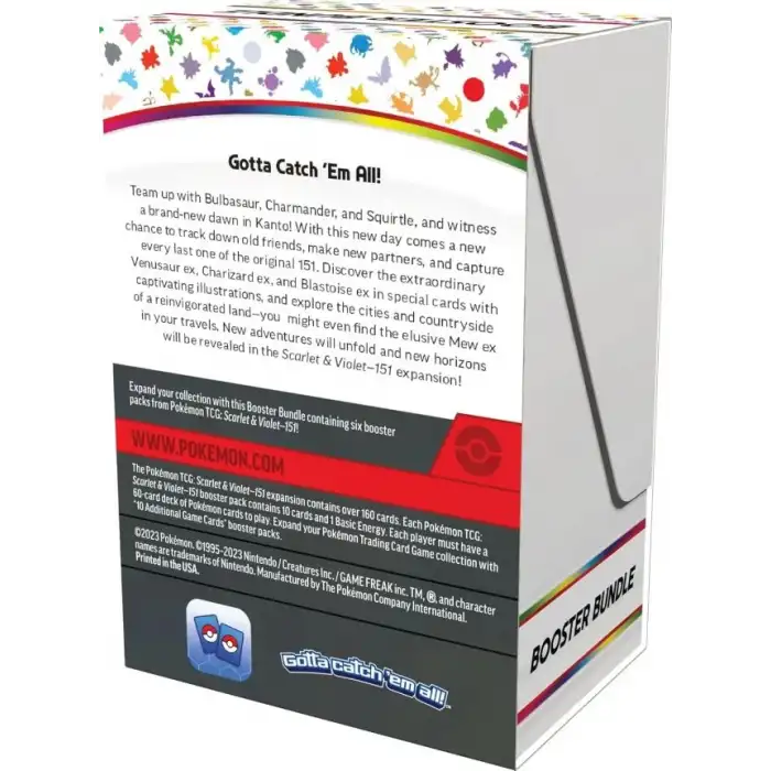 Pokemon TCG Scarlet & Violet 3.5 Pokemon 151 Güçlendirici Paketi