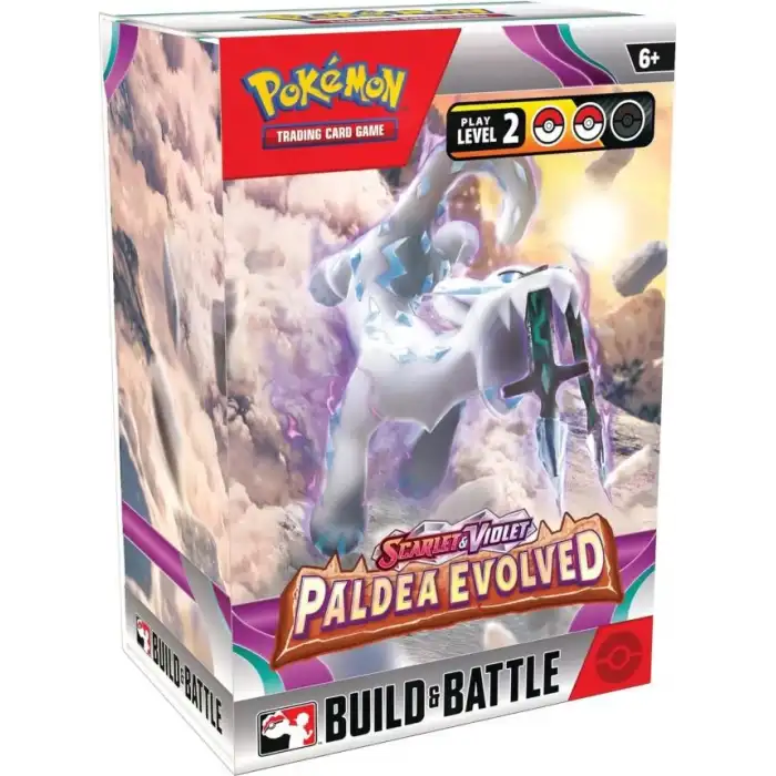 Pokemon TCG: Scarlet & Violet - Paldea Evolved İnşa Et ve Savaş Stadyumu