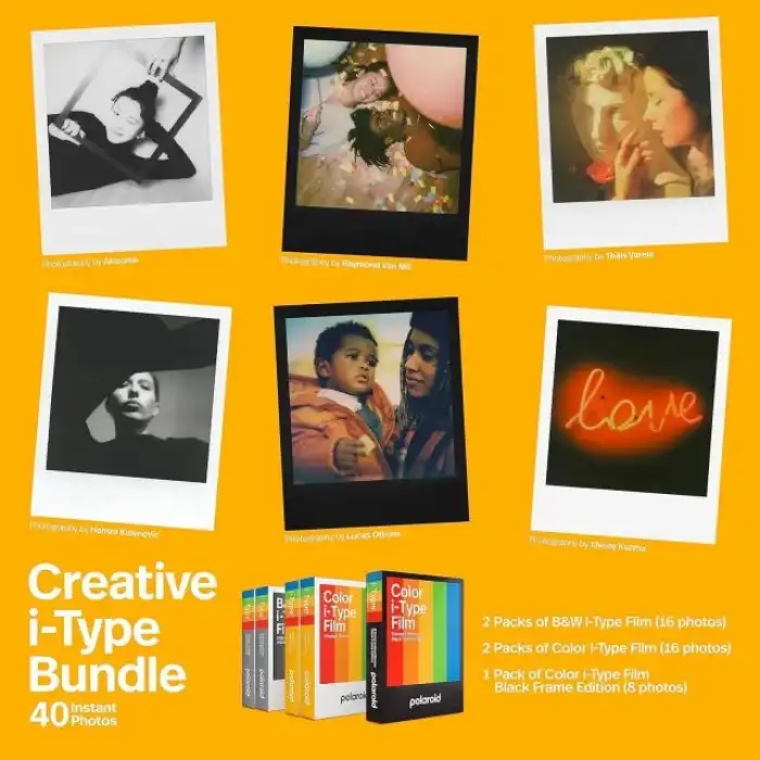Polaroid Anında Renkli I-Tipi Film - 40x Film Paketi - 6010