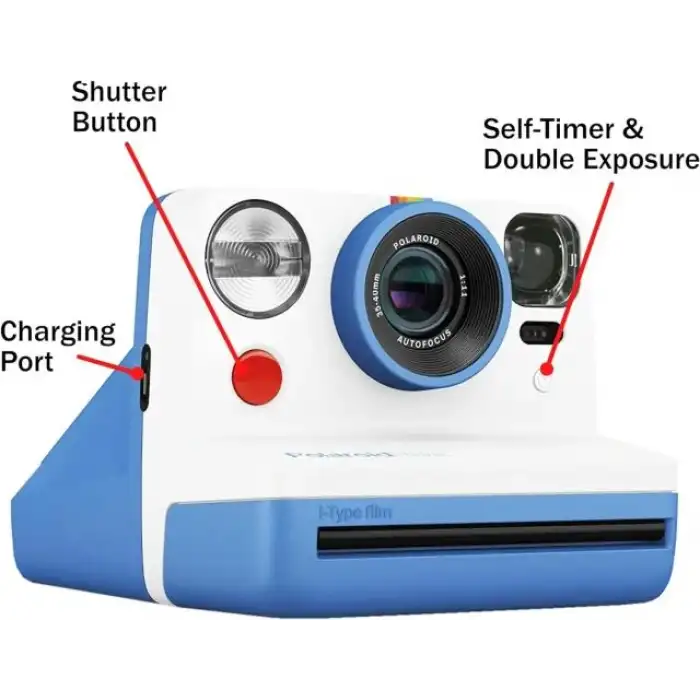 Polaroid Gen 2 Now I-Tipi Anlık Film Kamerası