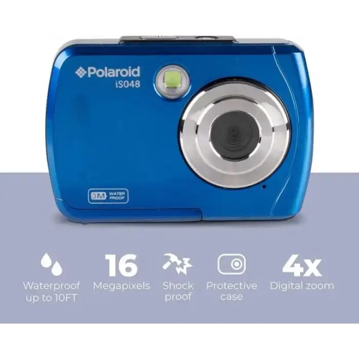 Polaroid IS048 Su Geçirmez Anında Paylaşımlı Dijital Fotoğraf Makinesi