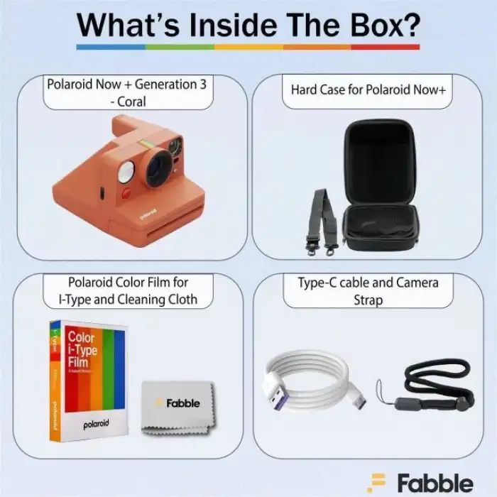 Polaroid Now+ 2. Nesil I-Tipi Anında Filmli Bluetooth Kamera