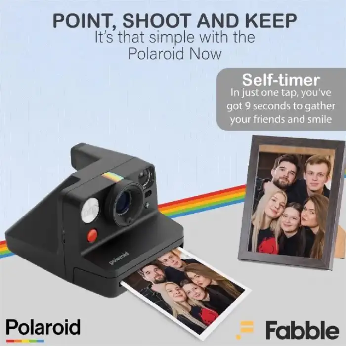 Polaroid Now+ 2. Nesil I-Tipi Anında Filmli Bluetooth Kamera