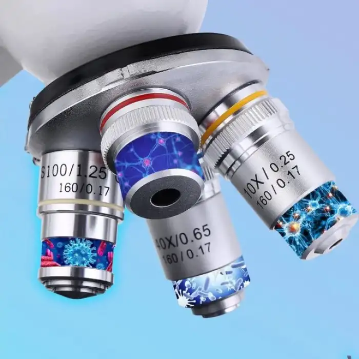 Poothoh Bileşik trinoküler Mikroskop 40X-5000X Büyütme