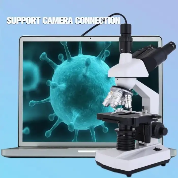 Poothoh Bileşik trinoküler Mikroskop 40X-5000X Büyütme