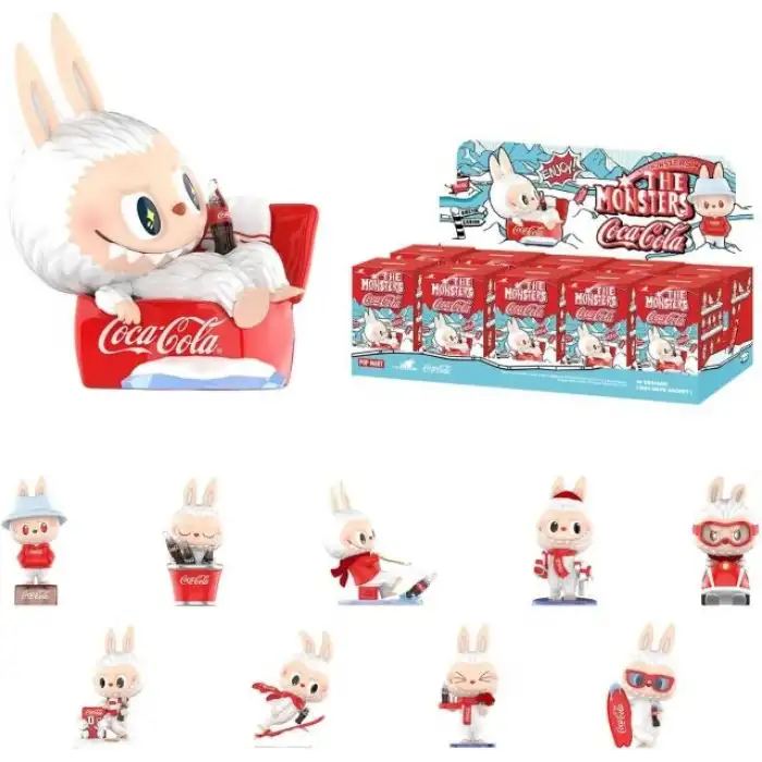 POP MART The Monsters Coca Cola Serisi Blind Box Figürleri