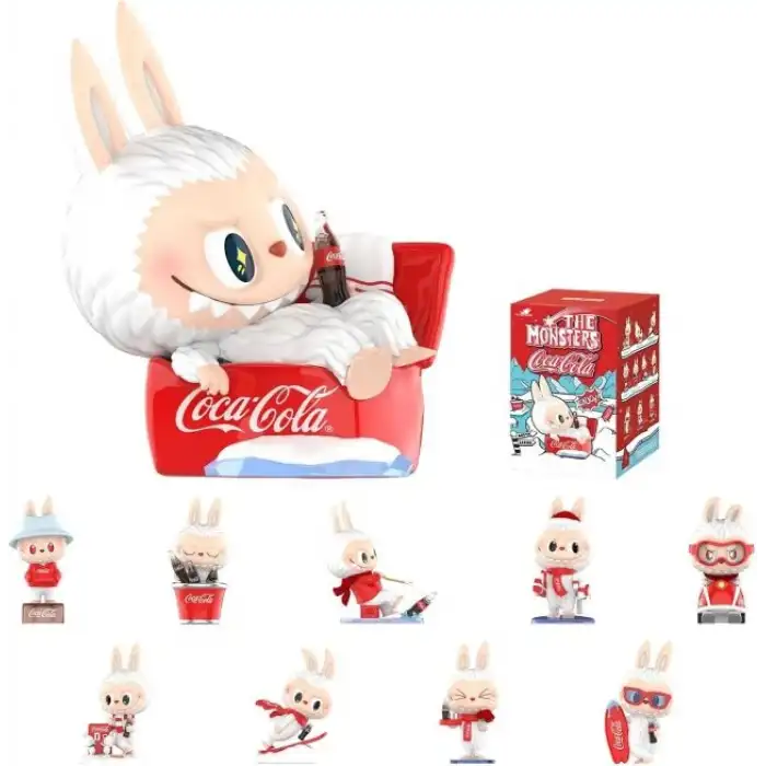 POP MART The Monsters Coca Cola Serisi Blind Box Figürleri
