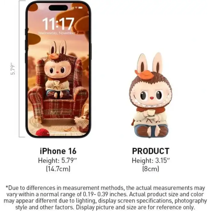 POP MART ZIMOMO Sıcak Kazak Figürü