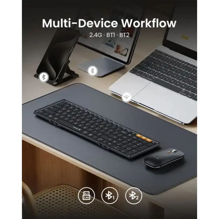 ProtoArc XKM01 Bluetooth Katlanabilir Klavye ve Fare