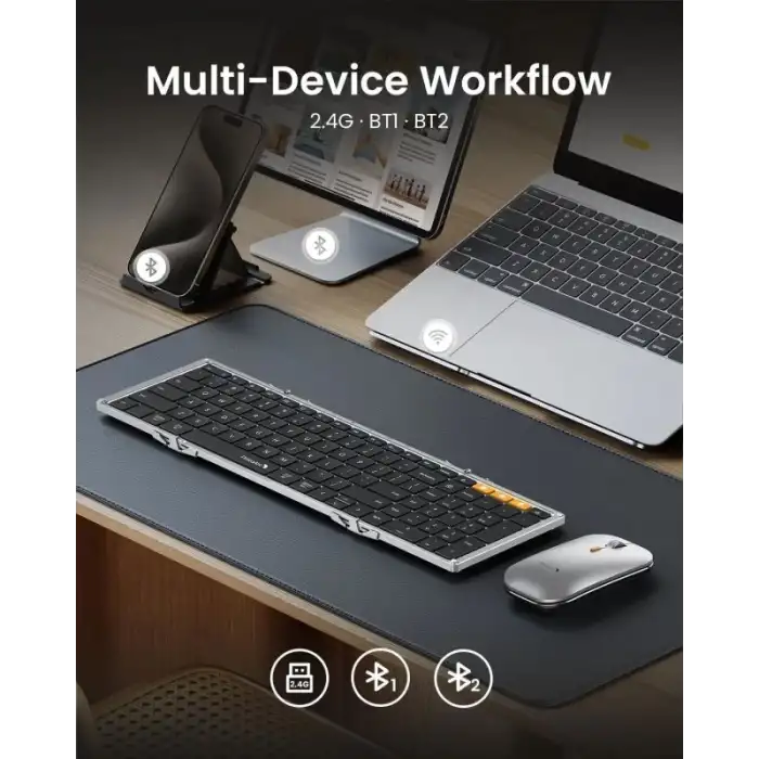 ProtoArc XKM01 Katlanabilir Klavye ve Fare