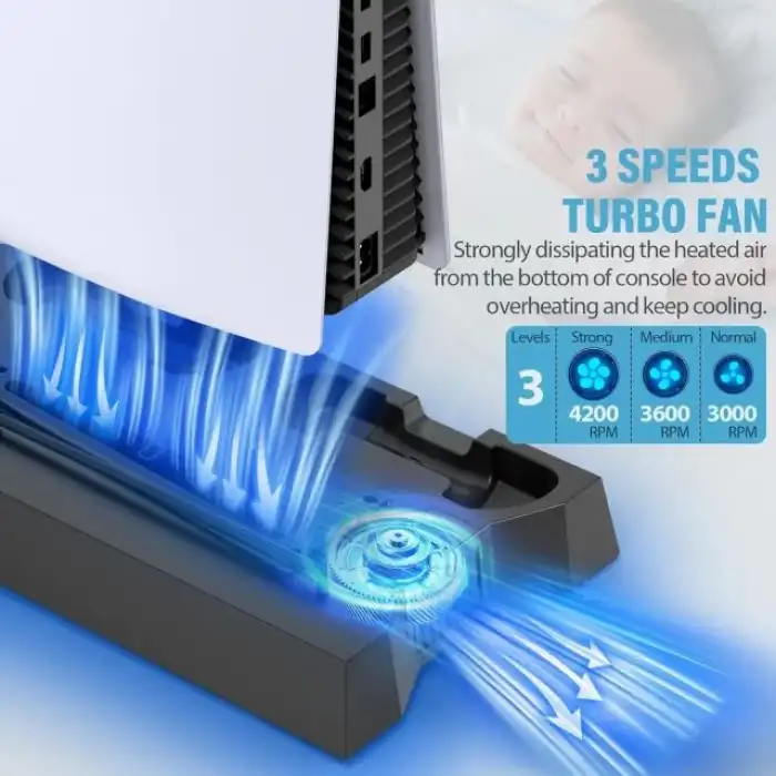 PS5 Standı ve Soğutma İstasyonu