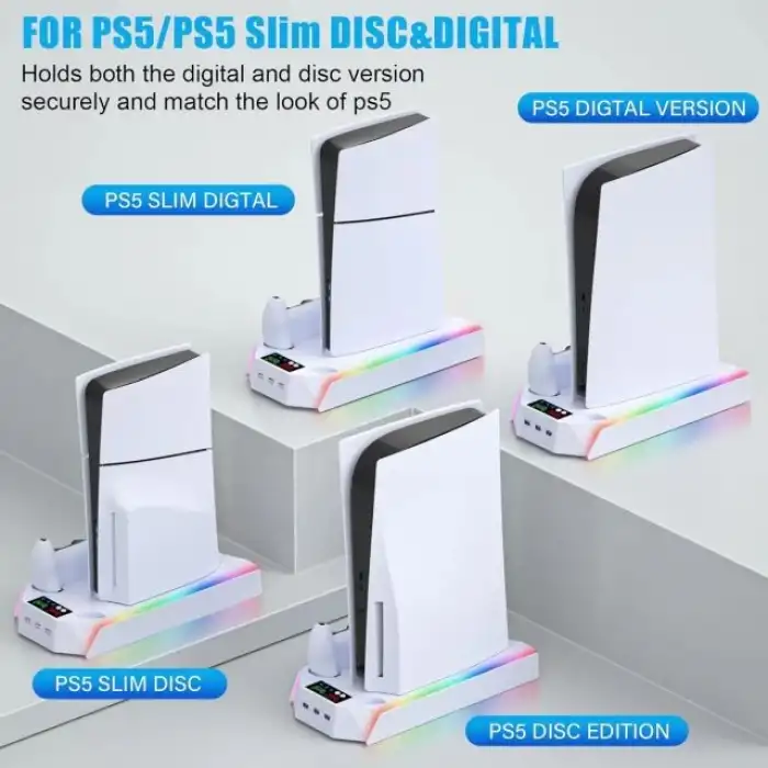 PS5 Standı ve Soğutma İstasyonu