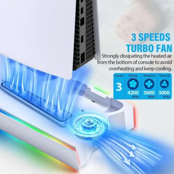 PS5 Standı ve Soğutma İstasyonu