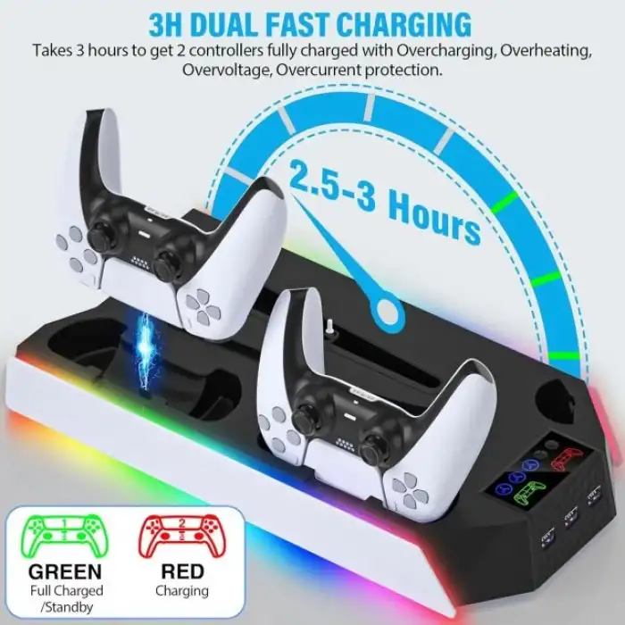 PS5 Standı ve Soğutma İstasyonu